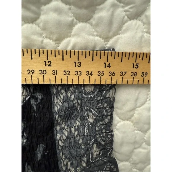 NWOT Lotus and Luna Black and Gray Floral Pants - Picture 9 of 10